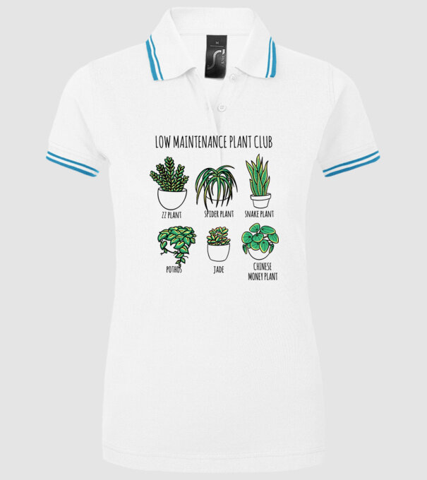 Îngrijirea plantelor model alb pe tricou