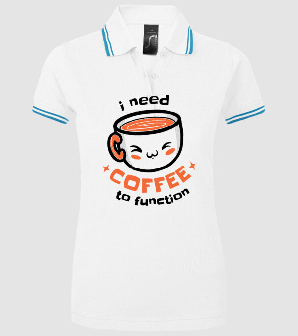 Am nevoie de cafea model alb pe tricou