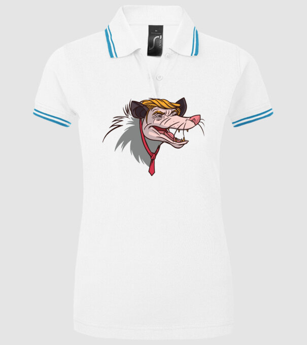 Trump Opossum model alb pe tricou