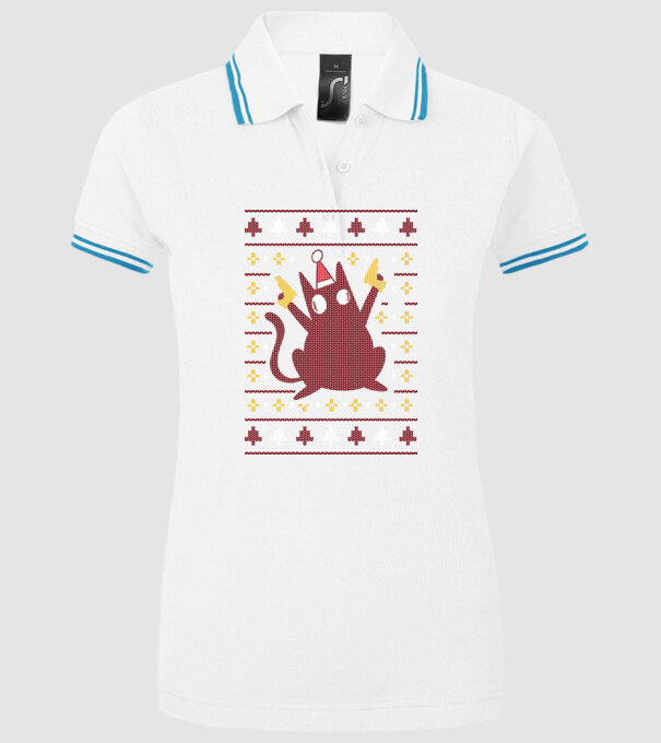 Pulover urât Pew Pew Pew Madafakas model alb pe tricou