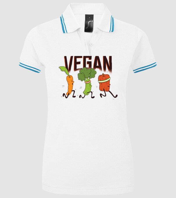 Legume vegan model alb pe tricou