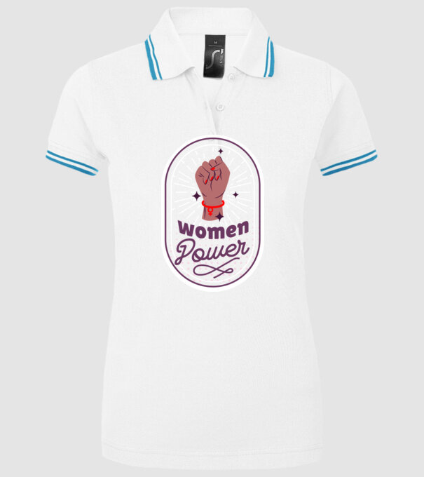 Women Power Ziua Femeii model alb pe tricou