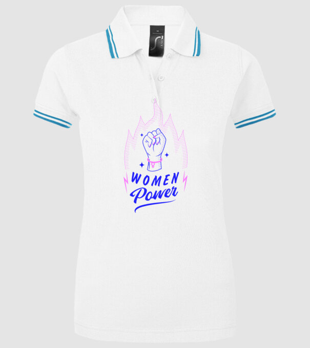 Women Power Ziua Femeii model alb pe tricou