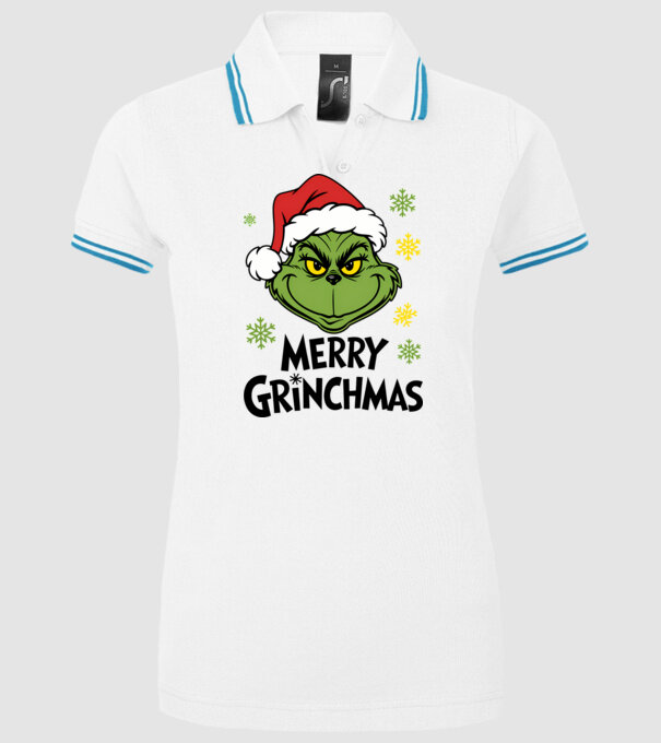 Merry Grinchmas Alb model alb pe tricou