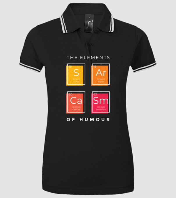 Elementele umorului model negru pe tricou