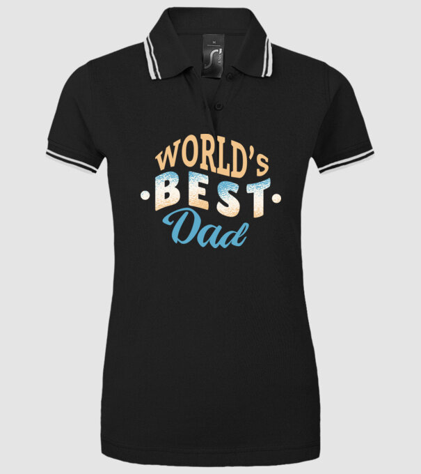 Cel mai bun Tătic din lume model negru pe tricou
