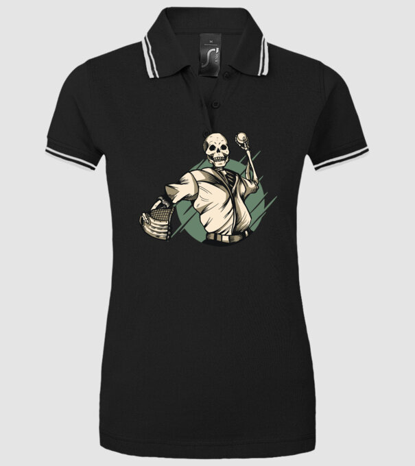 Schelet Baseball model negru pe tricou