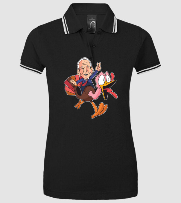 Biden Thanksgiving model negru pe tricou