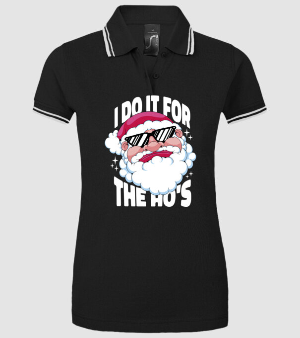 'I do it for the Ho''s' model negru pe tricou