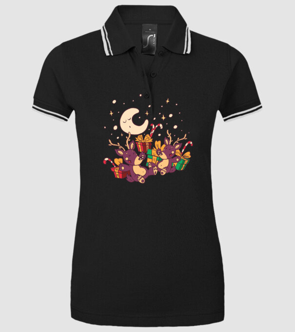 Cadouri de Crăciun model negru pe tricou