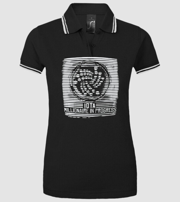 Criptomonedă Miliardar în curs de încărcare model negru pe tricou