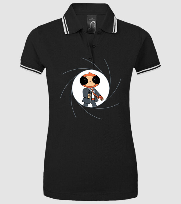 Leneș Bond 007 model negru pe tricou