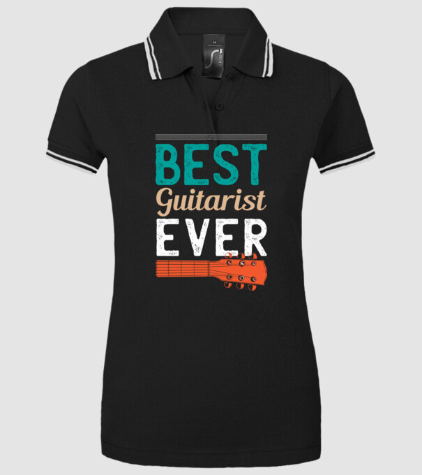 Cel mai bun chitarist model negru pe tricou