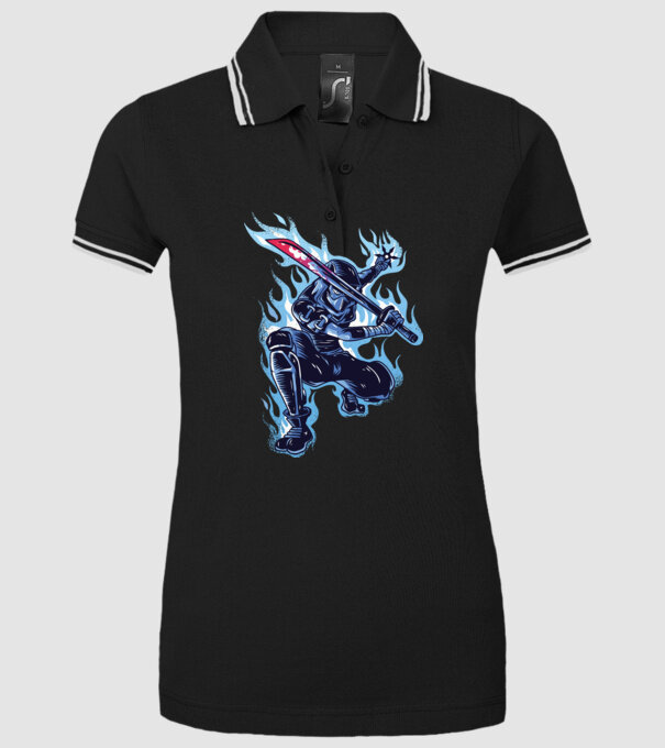 Ninja Sub Zero model negru pe tricou