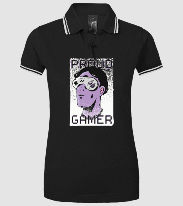 Ochelarii VR Proud Gamer model negru pe tricou