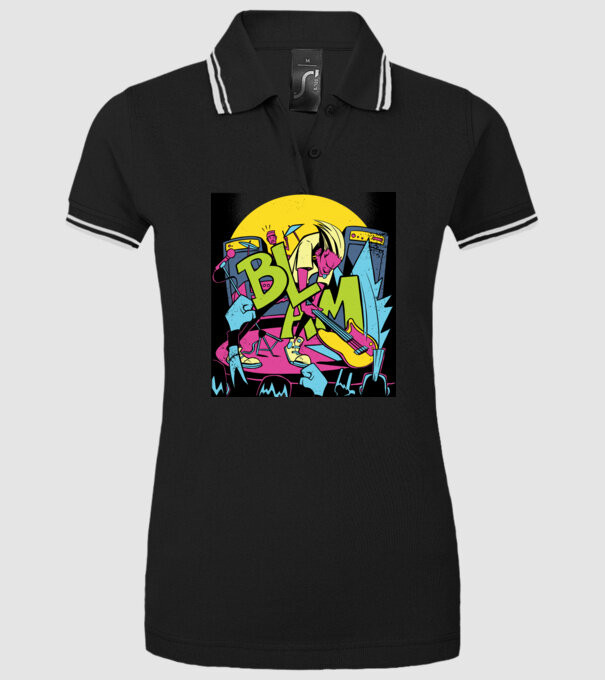 Star rock model negru pe tricou