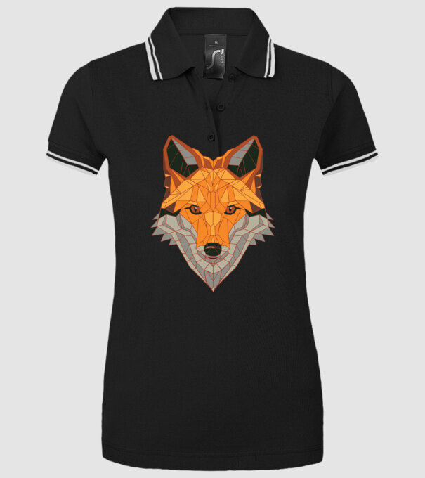 Cap de Vulpe model negru pe tricou
