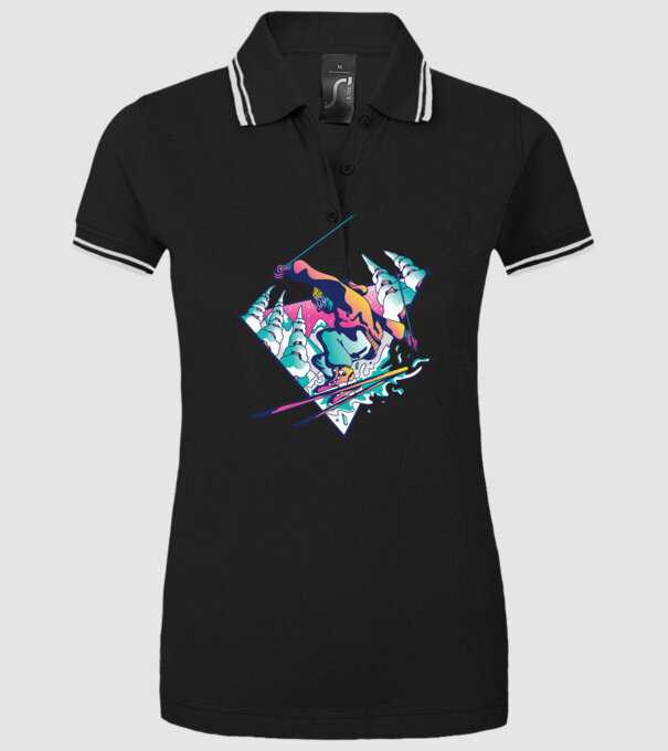 Broască țestoasă model negru pe tricou