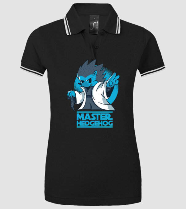 Maestru Arici model negru pe tricou