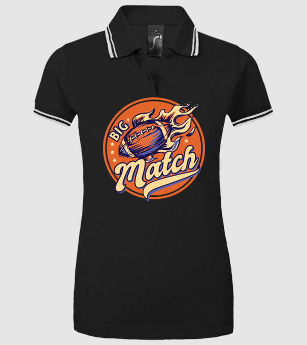 Superbowl meci de fotbal american model negru pe tricou