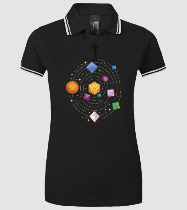 As de pică model negru pe tricou