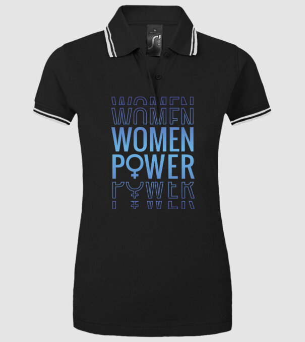 Women Power de Ziua Femeii model negru pe tricou