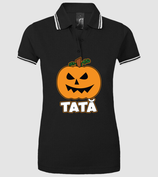 tată model negru pe tricou