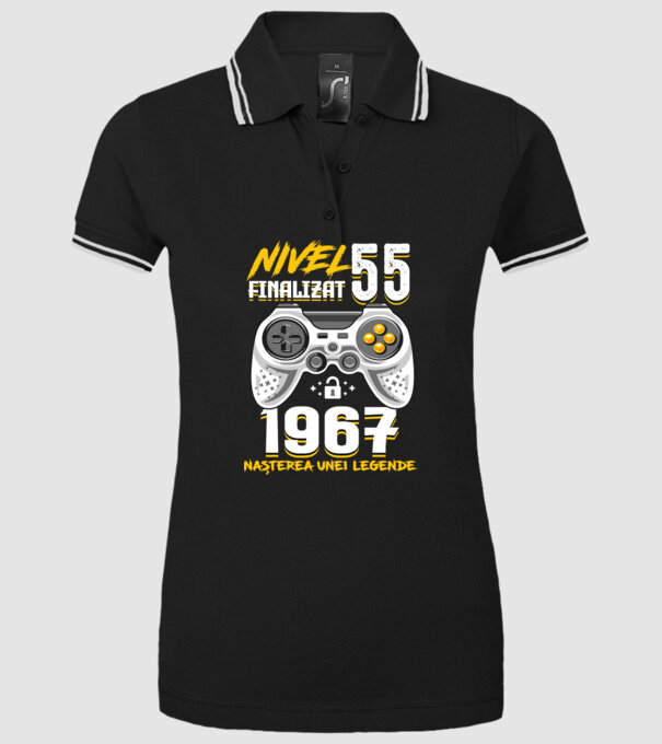Nivel 55 finalizat. 1967 nașterea unei legende model negru pe tricou