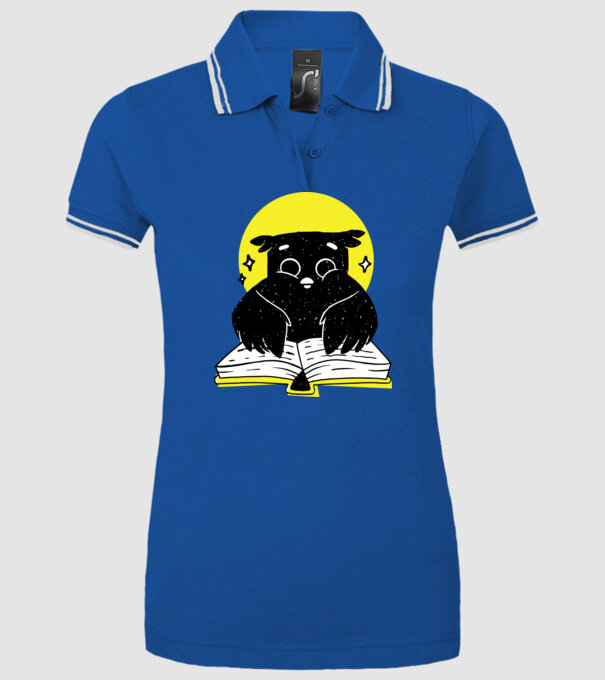 Bufniță de noapte model albastru regal pe tricou