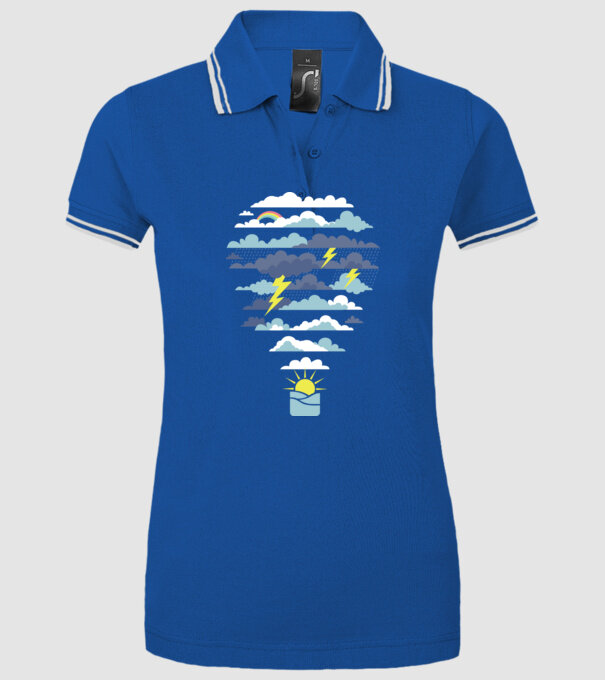 Nor Balon model albastru regal pe tricou