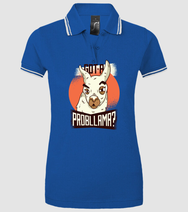 Got a Probllama? Lama model albastru regal pe tricou
