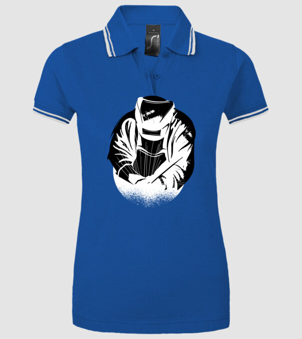 Tricou sudor model albastru regal pe tricou