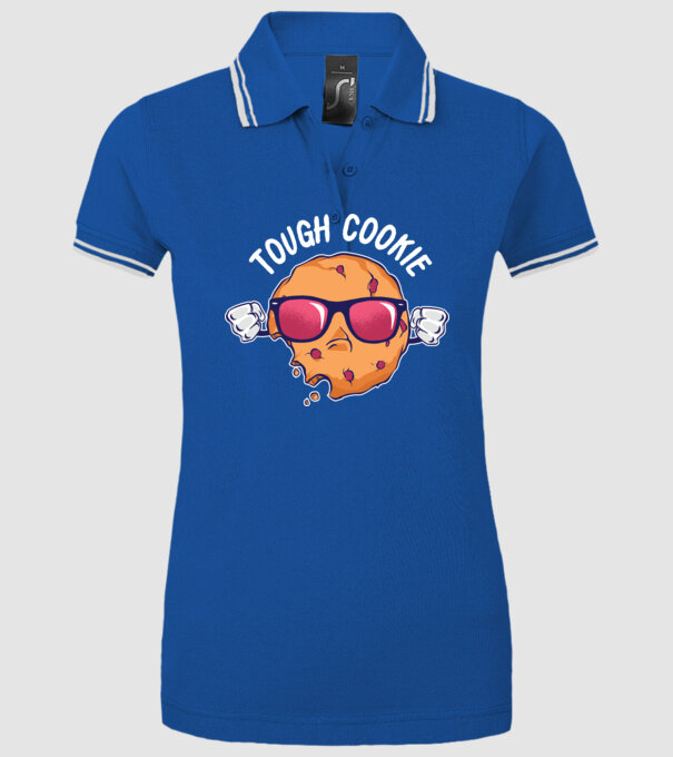 Tricou antrenament prăjitură tare model albastru regal pe tricou