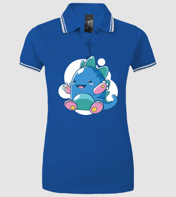 Bebe dragon model albastru regal pe tricou