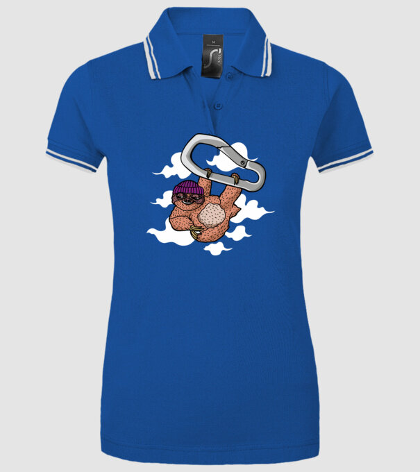 Carabină pentru Leneș model albastru regal pe tricou