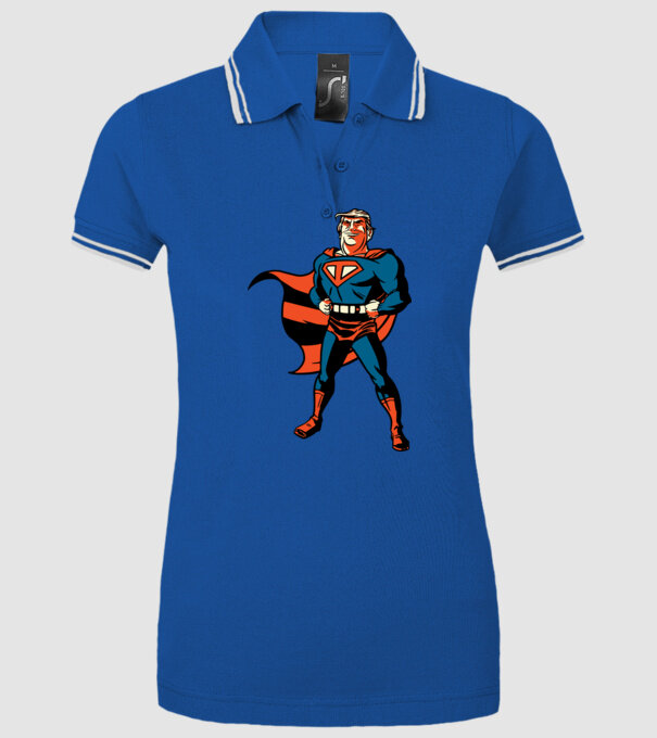 Super Trump Usa 2020 model albastru regal pe tricou