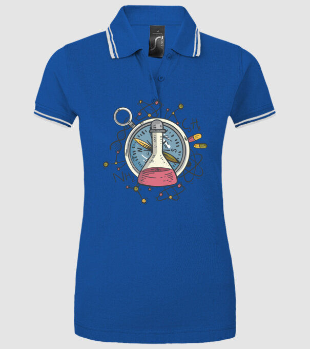 Științific - Chimie model albastru regal pe tricou