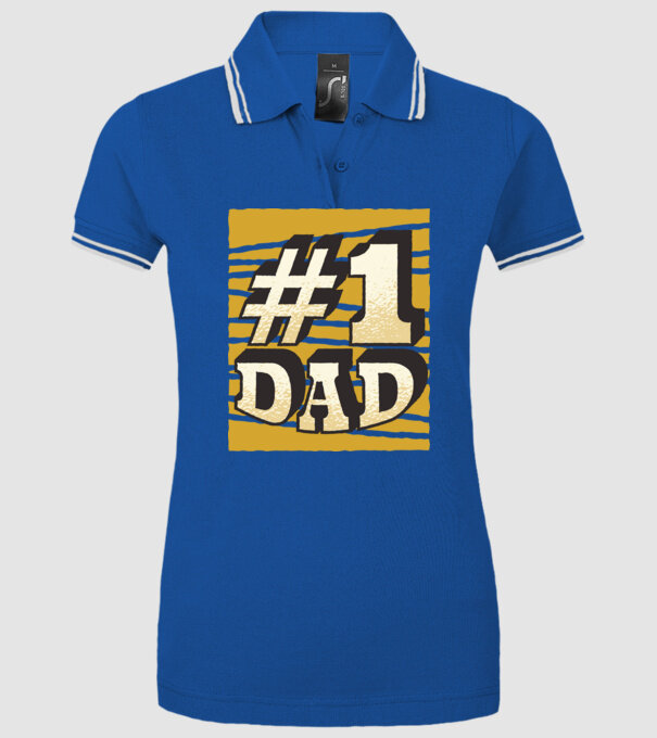 Tata 01 model albastru regal pe tricou