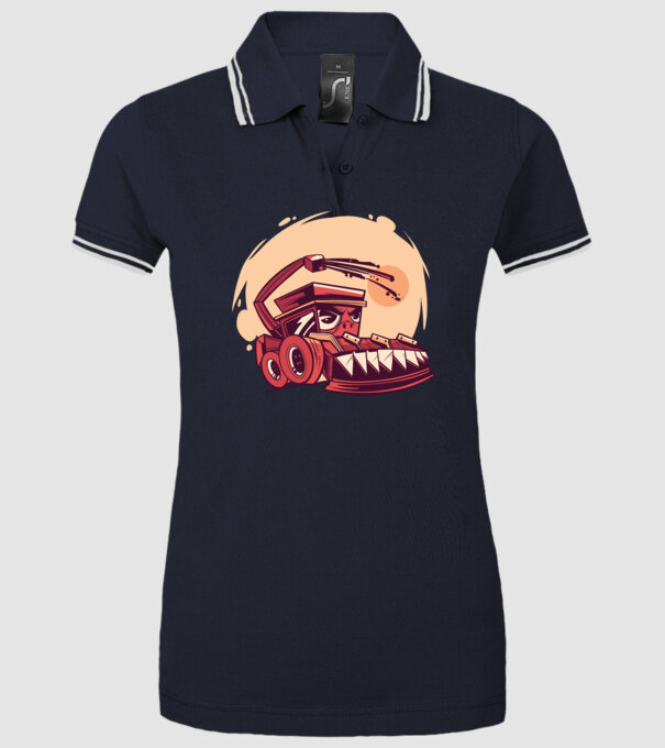 Secerătoare model albastru închis pe tricou