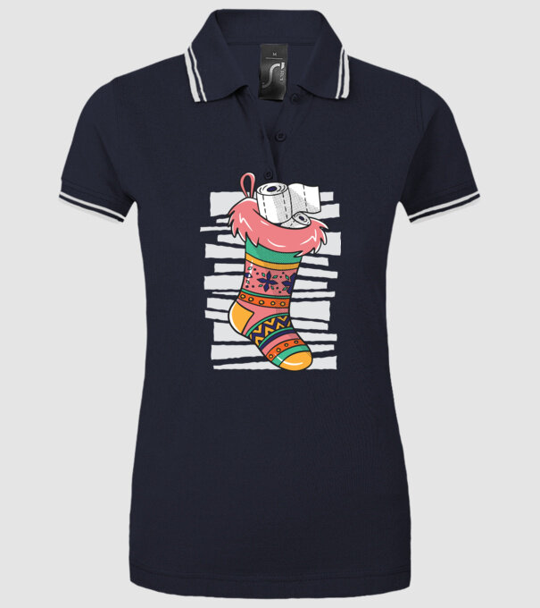 Christmas Gift 2020 model albastru închis pe tricou