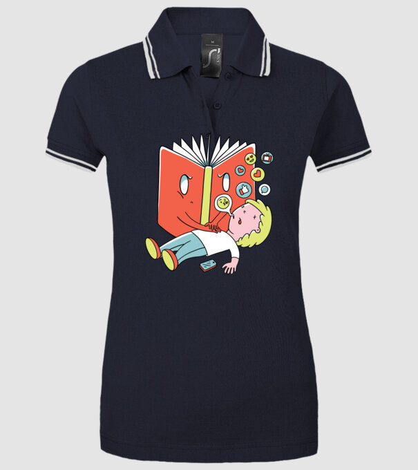 Carte Resuscitare model albastru închis pe tricou