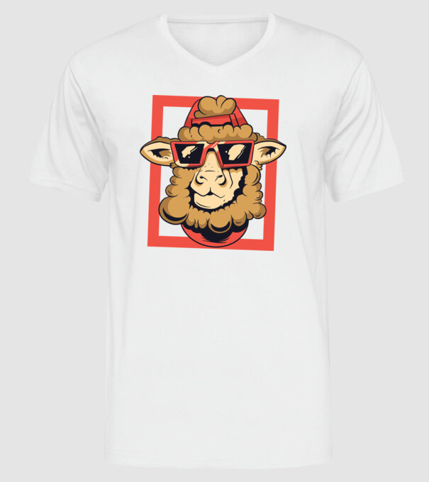 Miel cool model alb pe tricou