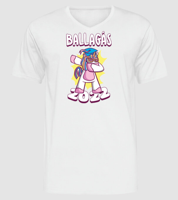 Inorog Bacalaureat model alb pe tricou