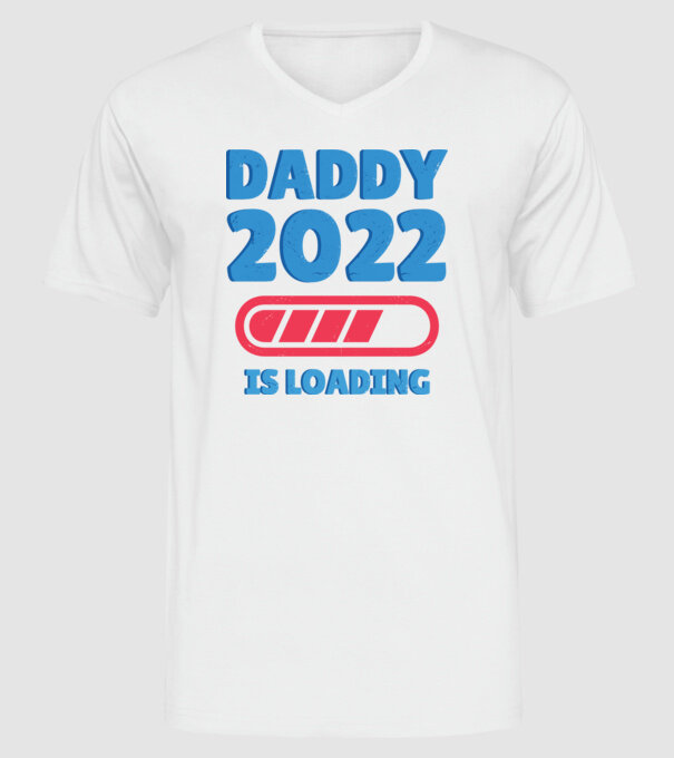 Tată 2022 ss model alb pe tricou