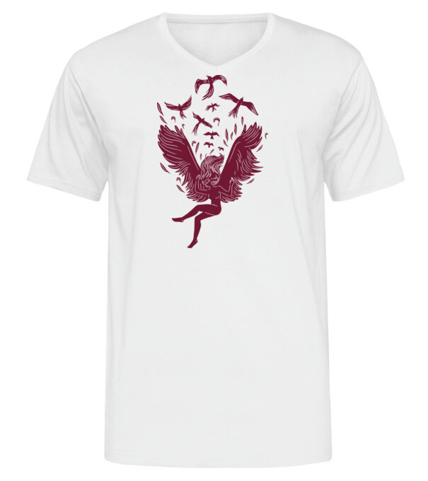  model  pe tricou