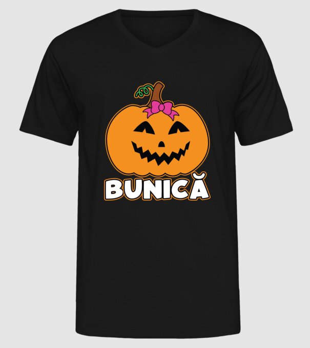 bunică model negru pe tricou