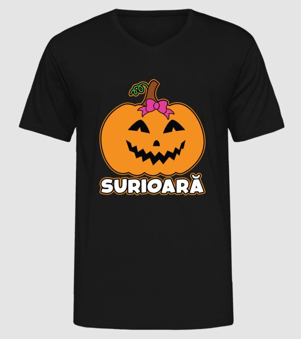 surioară model negru pe tricou