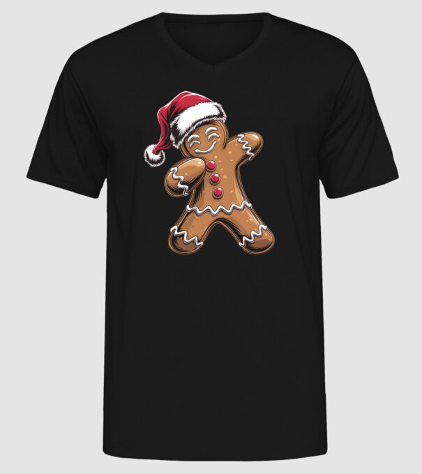 Turtă dulce dab model negru pe tricou