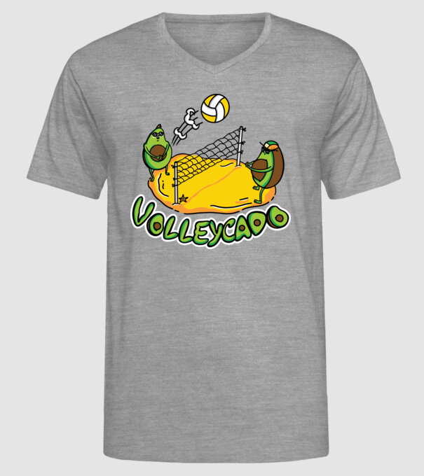 Avocado Volei model gri pe tricou