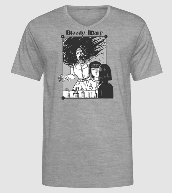 Bloody Mary model gri pe tricou